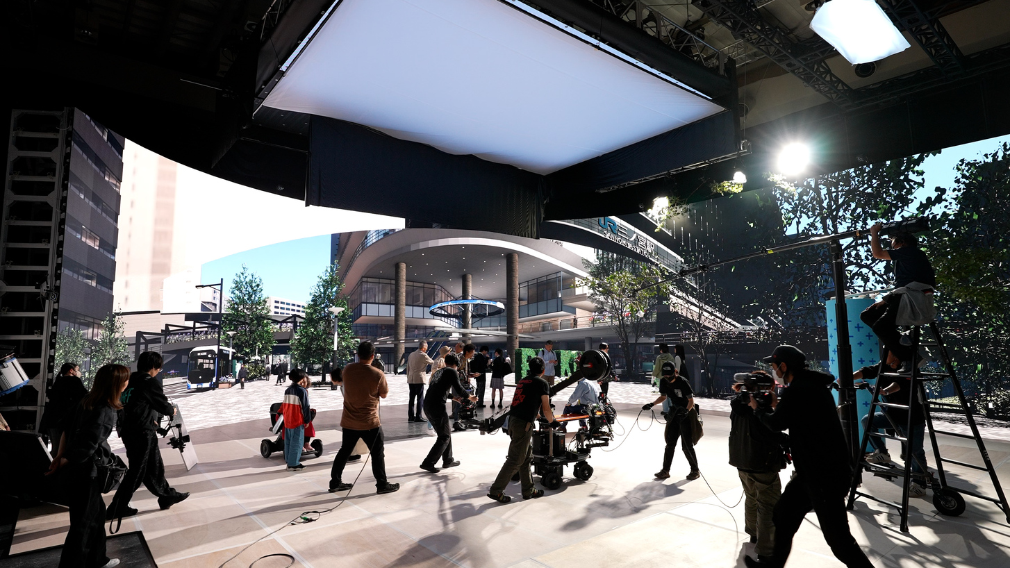 CM撮影の裏側画像