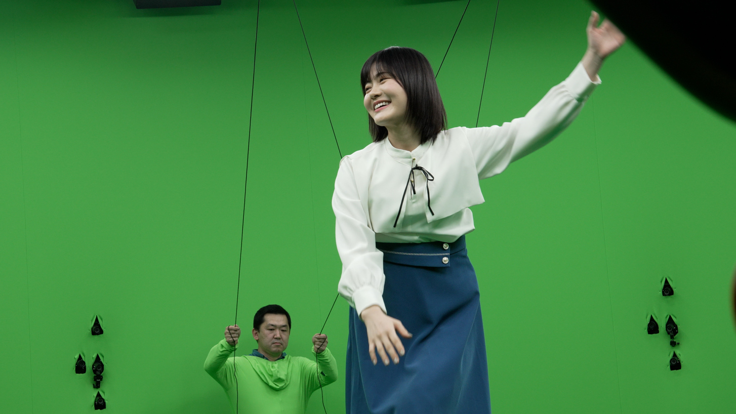 CM撮影の裏側画像