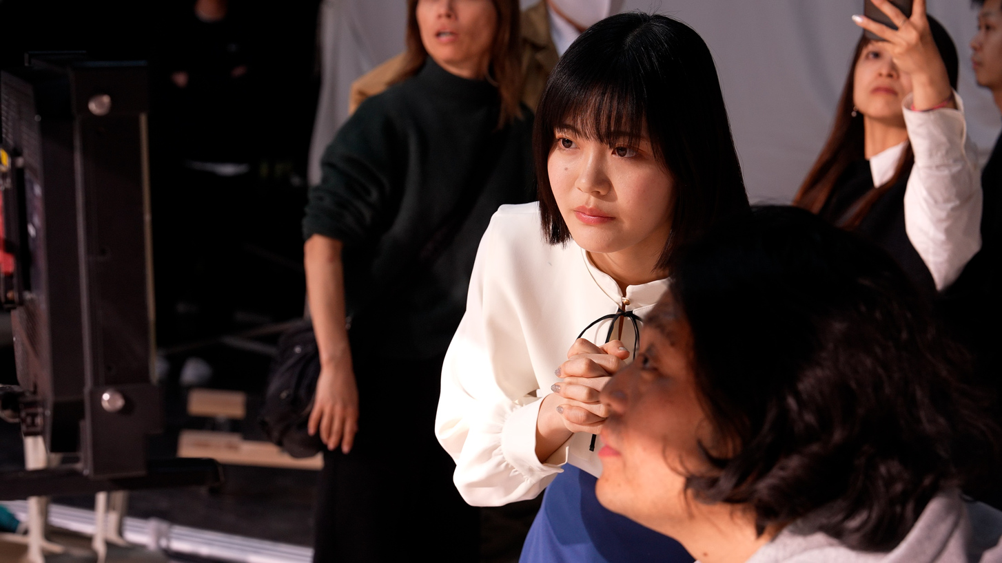 CM撮影の裏側画像